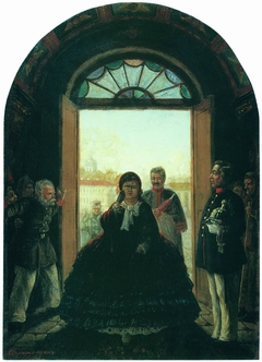 The Governess Entering the Church