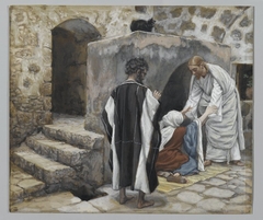 The Third Denial of Peter. Jesus Look of Reproach by James Tissot