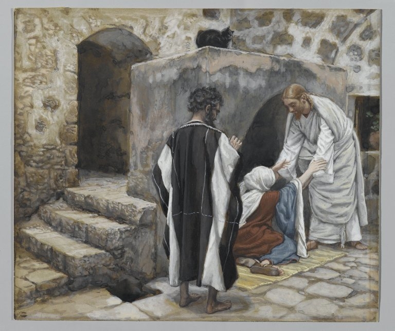 The Healing of Peter s Mother in law by James Tissot USEUM