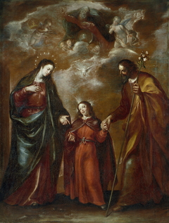 The Holy Family or Trinity on Earth by Francisco Camilo