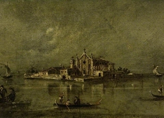 The island of S. Cristoforo Di Murano, Venice by Giacomo Guardi