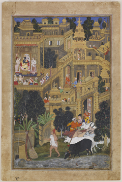 The Lord Krishna in the Golden City