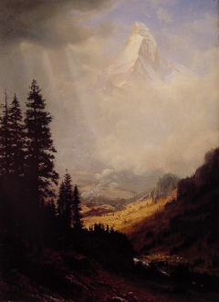 The Matterhorn by Albert Bierstadt