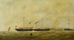 The paddle steamer Mary Beatrice by George Mears