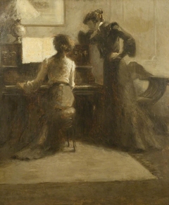 The Pianist by Eugène Carrière