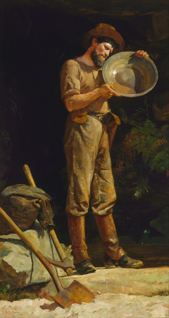 The prospector by Julian Ashton
