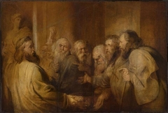 The Seven Sages of Greece Disputing over the Tripod by Peter Paul Rubens