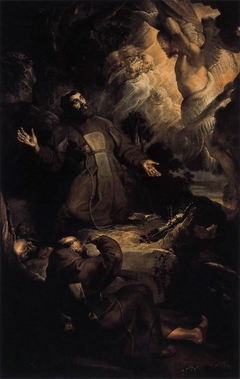 The Stigmatization of St Francis by Peter Paul Rubens