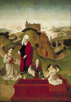 The Three Marys at the Tomb by anonymous painter