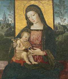 The Virgin and Child by Pinturicchio