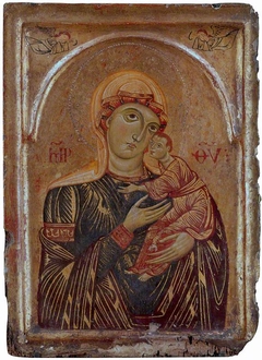 The Virgin and Child with Two Angels by Anonymous