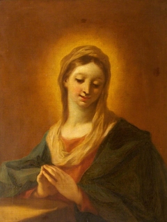 The Virgin Mary at Prayer by attributed to Francesco Capella