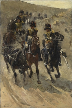 The Yellow Riders by George Hendrik Breitner