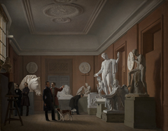 Thorvaldsen's Studio in the Royal Academy of Fine Arts, Copenhagen