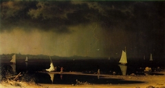 Thunder Storm on Narragansett Bay by Martin Johnson Heade