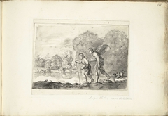 Tobias en de engel by Moses ter Borch
