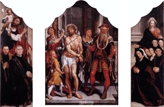 Triptych with Ecce Homo