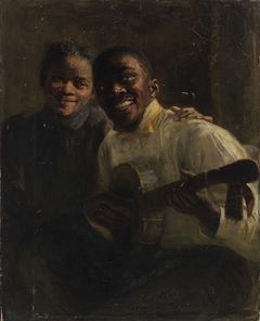 Two Negro Musicians by Robert Lee MacCameron