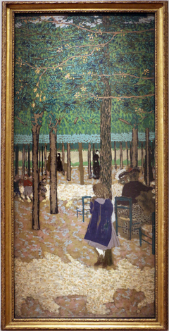 Under the Trees (from "The Public Gardens") by Édouard Vuillard