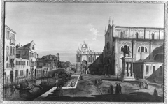 Venice, Santi Giovanni e Paolo by Jacopo Marieschi