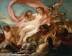 Venus Emerging from the Sea by Joseph-Marie Vien the younger