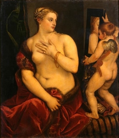 Venus looking in the mirror by Anonymous