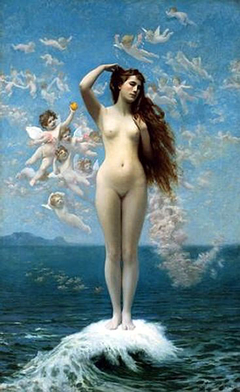 Venus Rising the Star by Jean-Léon Gérôme