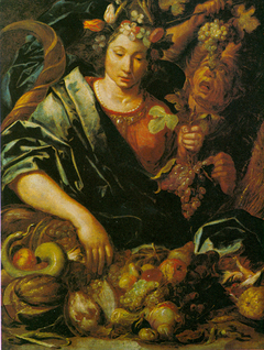 Vertumnus and Pomona by Abraham Janssens I