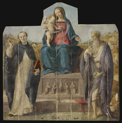 Virgin and Child with Saints Vincent Ferrer and Jerome