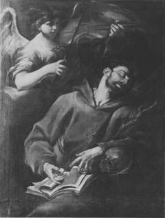 Vision des hl. Franziskus by Gioacchino Assereto