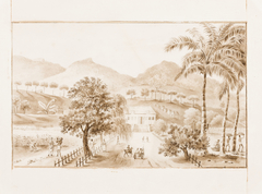 Vista da Fazenda Pombal, Colônia Leopoldina, Bahia by Jean-Frédéric Bosset de Luze