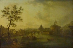 Vue de Rome sous l'occupation française by Jean-Baptiste-François Génillion