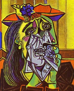 Weeping Woman (Femme en pleurs) by Pablo Picasso