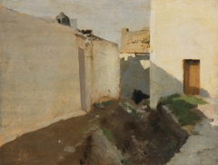 White Walls in Sunlight, Morocco by John Singer Sargent