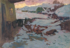 Winter Landscape by Alois Kalvoda