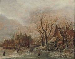 Winter Landscape by Anonymous