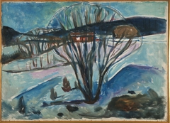 Winter Night by Edvard Munch