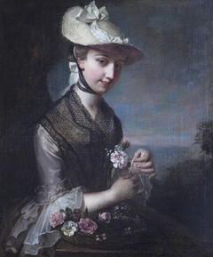 Young Woman with Roses ('Spring')