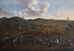 A Battle Scene and Siege: Turks and Poles Fighting