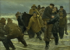 A Crew Rescued by Michael Peter Ancher