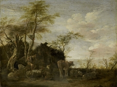 A herdsman's hut