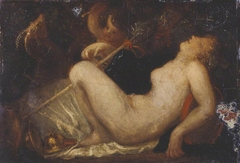 A Nymph Sleeping by Thomas Stothard