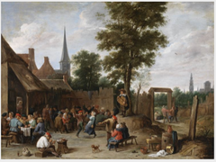 A Village Kermesse near Antwerp