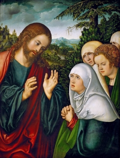 Abschied Christi von den Frauen by Lucas Cranach the Elder