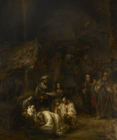 Adoration of the Magi by Rembrandt