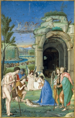 Adoration of the Shepherds by Francesco Marmitta