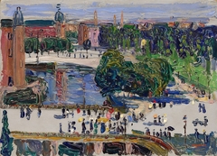 Amsterdam—View from the Window by Wassily Kandinsky