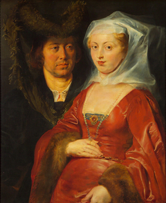 Ansegisus and St. Bega by Peter Paul Rubens