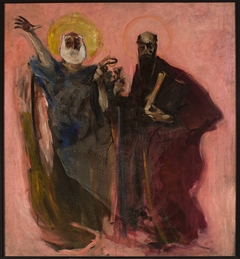 Apostles Peter and Paul, sketch by Konrad Krzyżanowski