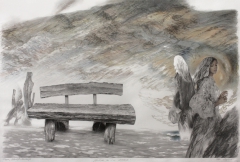 Ballad of a wooden bench.  by Peter Heydeck